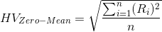 Historical Volatility Formula 3