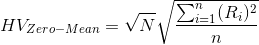 Historical Volatility Formula 4